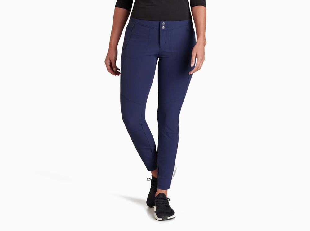 Kuhl Women's Transcendr Skinny Pants Navy Blue Size 8 Outdoor Nylon Stretch Hike